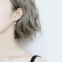 Sterling Silver Threader Tassel Earrings Star Drop Dangle Long Charm Earrings A Pair