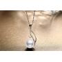 CHAULRI Genuine Premium 9-10mm Cultured White Pearl Pendant Necklace 18K Gold Plated 925 Silver - Gifts for Women for Her Wife Mom Daughter (White, gold-plated-silver)