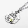 AILUOR Steampunk Gear Pendant Necklace, Punk Vintage Gothic Love Heart Owl Butterfly Bee Insect Chain Sweater Pendant Necklace Jewelry for Women Girl AILUOR Steampunk Gear Pendant Necklace, Punk Vintage Gothic Love Heart Owl Butterfly Bee Insect Chain Sweater Pendant Necklace Jewelry for Women Girl