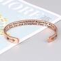 Whenever You Feel Overwhelmed Remember Whose Straighten Your Crown Bracelet, Engraved Inspirational Bracelets Personalized Gift for Mom, Daughter, Granddaughter, Sister, Best Friend, Women and Girls