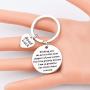 WSNANG New Job Gift Wishing You The Best in This Next Chapter of Your Career Keychain Good Luck Colleagues Goodbye Gift Coworker Leaving Jewelry New Beginnings Gift