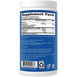 Natural Vitality Calm Sleep Magnesium Citrate with Melatonin & GABA, Sleep Aid, Mixed Berry Flavor, Vegan, Gf & Non-GMO, (Package May Vary),16oz