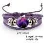 GOOEY Adjustable Wolf Braided Leather Bracelet - Cute Bangle Bracelets for Women, The Pretty Gifts for Women GOOEY Adjustable Wolf Braided Leather Bracelet - Cute Bangle Bracelets for Women, The Pretty Gifts for Women