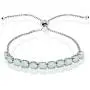 Sterling Silver Genuine, Created or Simulated Gemstone 6x4mm Oval-Cut Adjustable Tennis Bracelet Sterling Silver Genuine, Created or Simulated Gemstone 6x4mm Oval-Cut Adjustable Tennis Bracelet