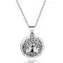 Uloveido Stainless Steel Family Tree of Life Necklace Mustard Seed Heart Pendant Charms Jewelry for Women Y635 Uloveido Stainless Steel Family Tree of Life Necklace Mustard Seed Heart Pendant Charms Jewelry for Women Y635