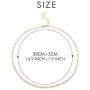 Hanpabum 15 Pcs Layered Choker Necklace for Women Sexy Heart Pear Star Pendant Sliver Gold Chain Choker Jewelry Set Adjustable