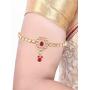 Aheli Elegant Indian Ethnic Kundan Bajuband Armlet Upper Arm Bracelet Bollywood Wedding Wear Jewelry for Women