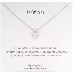 My Very Best Hamsa Hand Necklace