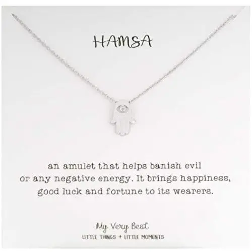 My Very Best Hamsa Hand Necklace My Very Best Hamsa Hand Necklace