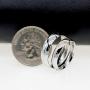 Uloveido Couples Titanium Stainless Steel Wedding Engagement Band Rings Engraved Real Love Y552