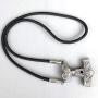 Viking Jewelry Celtic Norse Viking Mjölnir Mjolnir Crow Raven Skane Thors hammer Pewter Mens Pendant Necklace Talisman Charm Protection Amulet men W Stainless Steel tips Durable Nylon Rope Necklace