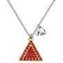 SEIRAA Delta Sigma Theta Gift DST Sorority Paraphernalia Elephant Delta Necklace Sorority Jewelry for Women Girls