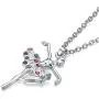 ELOI Ballerina Recital Gifts Multicolor Ballet Dance Necklace Necklaces for Teen Girls Jewelry 16 Inch