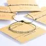 BBBGEM Morse Code Bracelets for Women/Men,Handmade Adjustable Silver Morris Code Bead Bracelet on Silk Cord for Friend/Family/Couple Secret Message Jewelry Inspirational Gift,with Gift Box