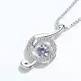 Musical Note Pendant Necklace Silver Cubic Zirconia Music Note Jewelry Gifts for Music Lover Women Girl 18 inches Musical Note Pendant Necklace Silver Cubic Zirconia Music Note Jewelry Gifts for Music Lover Women Girl 18 inches