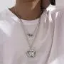 Ingemark Punk Dice Poker Necklace for Men Women Rock Hip Hop Jewelry Ingemark Punk Dice Poker Necklace for Men Women Rock Hip Hop Jewelry