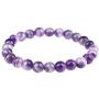 Adabele Natural Gemstone Bracelet 7'' 7.5'' 8 inch Stretchy Chakra Gems Stones 8mm (0.31'') Beads Healing Crystal Quartz Jewelry Women Men Girls Gifts