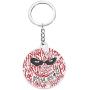 UJIMS Dc Comics Inspired Gift Suicide Squads Pendant Necklace for Her Joker Dc Comics Fans Jewelry (Joker Keychain)
