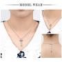 mingkejw Cremation Jewelry for Ashes Hammer Urn Necklaces for Ashes for Men Stainless Steel Keepsake Memorial Jewelry for Human