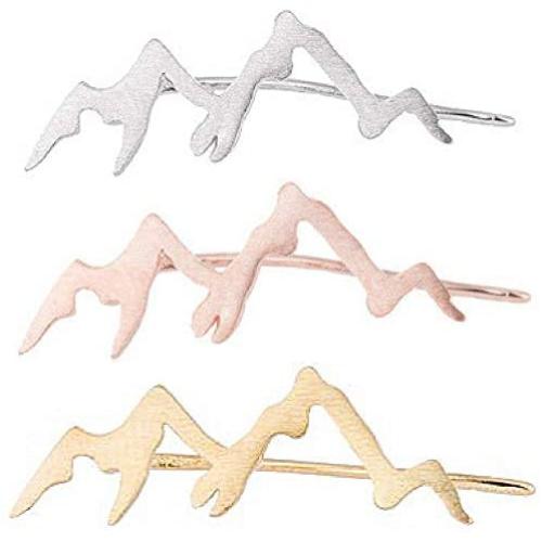 Mountain Peak Crawler Earrings Silver Mountains Climbers Wrap Earring