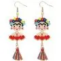 Frida Dangle Earrings - Handmade womens Fashion Cute Jewelry With Frida Inspired Display Card The Perfect Mexican Gifts For Women and Teenagers