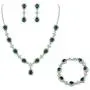 EleQueen Womens Silver-Tone Cubic Zirconia Teardrop Flower Bridal V-Necklace Sets Tennis Bracelet Dangle Earrings for Wedding Bridesmaids EleQueen Womens Silver-Tone Cubic Zirconia Teardrop Flower Bridal V-Necklace Sets Tennis Bracelet Dangle Earrings for Wedding Bridesmaids