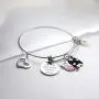 TongXin Funny Cow Jewelry for Women Just a Girls Who Loves Cow Bracelet Cow Themed Farm Gifts Cow Lover Gifts for Girls