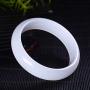 WEINAN Classical Chinese Style Natural Jade Bangle Bracelet Jewelry for Women Girls Genuine, A002