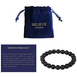 Believe London New Gemstone Healing Chakra Bracelet Anxiety Crystal Natural Stone Men Women Stress Relief Reiki Yoga Diffuser Semi Precious