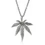 IFUAQZ Stainless Steel Hip Hop Marijuana Weed Leaf Tag Pendant Necklace for Men Women Free 24inch Chain IFUAQZ Stainless Steel Hip Hop Marijuana Weed Leaf Tag Pendant Necklace for Men Women Free 24inch Chain