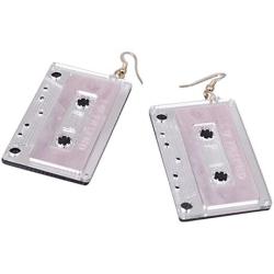CutieJewelry Cassette Tape Dangle Cute Pretty Earrings