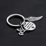 Gzrlyf Hummingbird Keychain Hummingbirds Appear When Angels are Near Hummingbird Memorial Gifts for Loss of Loved One