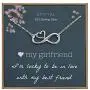 EFYTAL Girlfriend Gifts, Girlfriend Birthday Gift Ideas For Her, Romantic Sterling Silver Infinity with Heart Necklace Jewelry for Women, Cute Anniversary / Valentines Day Present EFYTAL Girlfriend Gifts, Girlfriend Birthday Gift Ideas For Her, Romantic Sterling Silver Infinity with Heart Necklace Jewelry for Women, Cute Anniversary / Valentines Day Present