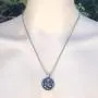 Hindu Jewelry Ganesha Ganapati Vinayaka Chaturthi Hinduism God Pewter Unisex Mens Pendant Necklace Protection Amulet Wealth Money Good Luck Lucky Charm Longevity Prosperity Talisman Silver Ball Chain