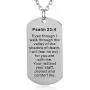 FAYERXL US Marine Corps Dog Tag Necklace Birthday Gift Ideas To Husband Son JOSHUA 1:9 Prayer Pendant FAYERXL US Marine Corps Dog Tag Necklace Birthday Gift Ideas To Husband Son JOSHUA 1:9 Prayer Pendant