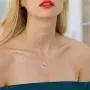 Angel caller 925 Sterling Silver Crab Necklace Opal Ocean Themed Crab Pendant Necklace Jewelry Dainty Necklace for Women Girls