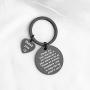 FUSTMW Friends Thank You Gift Friends Keychain I Feel So Lucky That My Friend is You Friendship Jewelry Going Away Gifts
