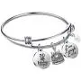 lauhonmin Birthday Gifts for Her Bangle Bracelets Live Laugh Love for 10th to 70th