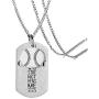MIAOGIFT PrayerChrist who Strengthens Phil 4:13 Pendant Christian Gift for Girls Boys Teens I can do All Things Through Bible Verse Stainless Steel Pendant Religion Necklace