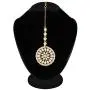 Aheli Elegant Bollywood Wedding Party Wear Faux Kundan Colour Stone Studded Maang Tikka Headpiece Ethnic Fashion Indian Jewelry for Women Aheli Elegant Bollywood Wedding Party Wear Faux Kundan Colour Stone Studded Maang Tikka Headpiece Ethnic Fashion Indian Jewelry for Women