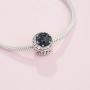 Pandora Jewelry Moon and Night Sky Cubic Zirconia Charm in Sterling Silver