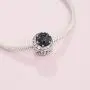 Pandora Jewelry Moon and Night Sky Cubic Zirconia Charm in Sterling Silver Pandora Jewelry Moon and Night Sky Cubic Zirconia Charm in Sterling Silver