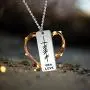 Irish Ogham Love Happiness Necklace Keychain Grelic Irish Jewelry Gift Irish Ogham Love Happiness Necklace Keychain Grelic Irish Jewelry Gift