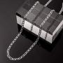 Authentic Solid Sterling Silver Flat Mariner Anchor Link .925 ITProLux Necklace Chains 3.5MM - 8.5MM, 16'' - 30'', Silver Chain for Men & Women, Made In Italy, Next Level Jewelry