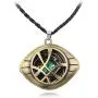 Doctor Strange Necklace - Eye of Agamotto Pendant Necklace with Black Chain Perfect Gifts for Doctor Strange Fans Doctor Strange Necklace - Eye of Agamotto Pendant Necklace with Black Chain Perfect Gifts for Doctor Strange Fans