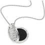 Unisex Essential Oil Diffuser Necklace – Aromatherapy Jewelry - Hypoallergenic 316L Surgical Grade Stainless Steel, 24” Rope Chain + 9 Washable Insert Pads