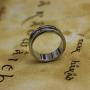 XCFS Unisex Dean Winchester Ring Stainless Steel The Supernatural Deans Smooth Band Rings,Size 6-12