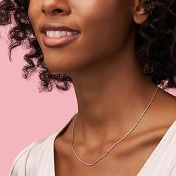 Pandora Jewelry Classic Cable Chain Pandora Rose with Sterling Silver Necklace