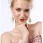 NORTHSTAR PEARLS AND JEWELRY: Lace Chandelier Dangle Earrings Light Weight
