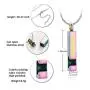 constantlife Cremation Jewelry Crystal Birthstone Urn Pendant Cube Memorial Necklaces for Ashes Keepsake Custom Engraving